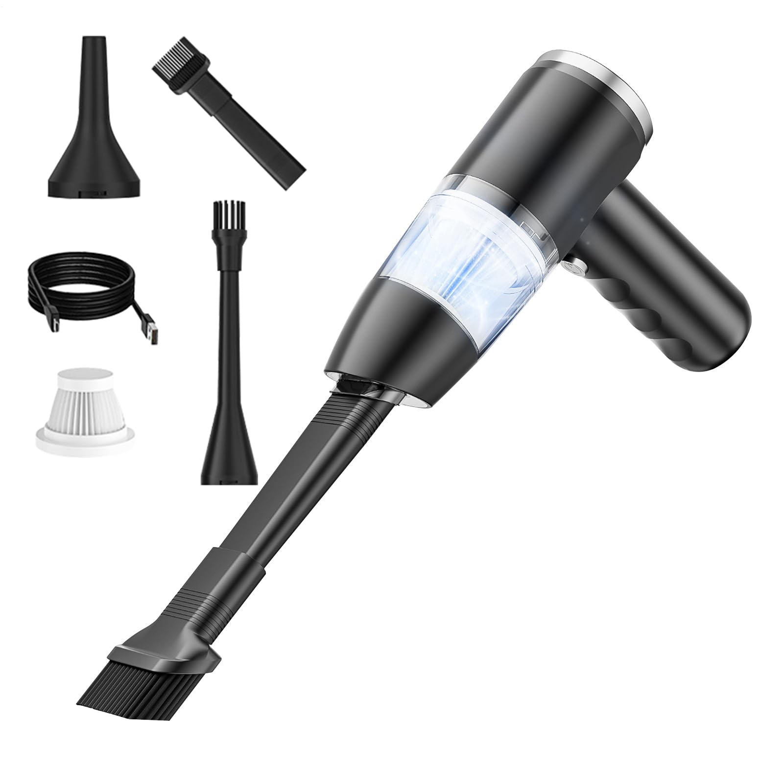 Aspirateur sans fil portable performant pour poils et tapis