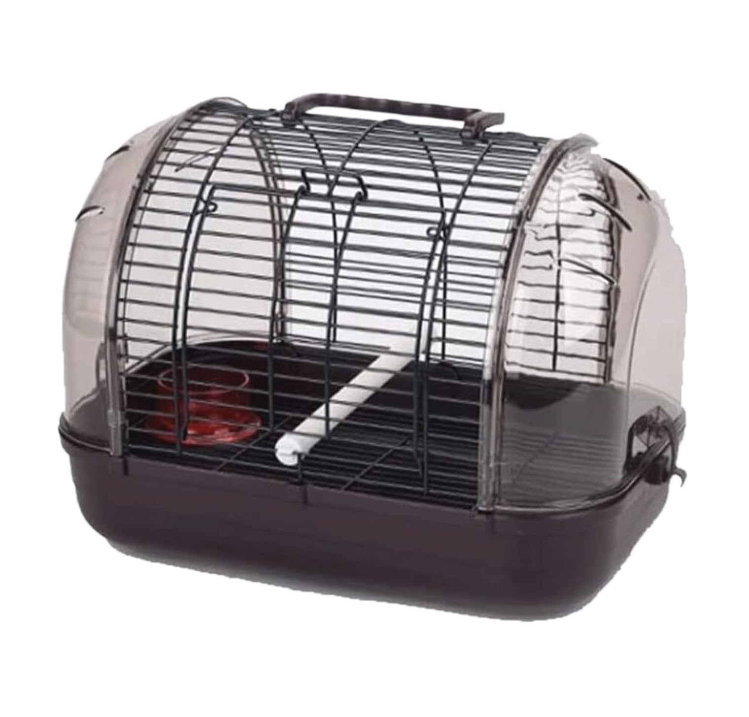 Vogelkafig Vogelkäfig Tragbarer Haustiervogel-Reisekäfig Kreative Vogelträger Langlebiger Vogelhausträger Für Balkon Dekorativer Wohnzimmer(Brown,L)