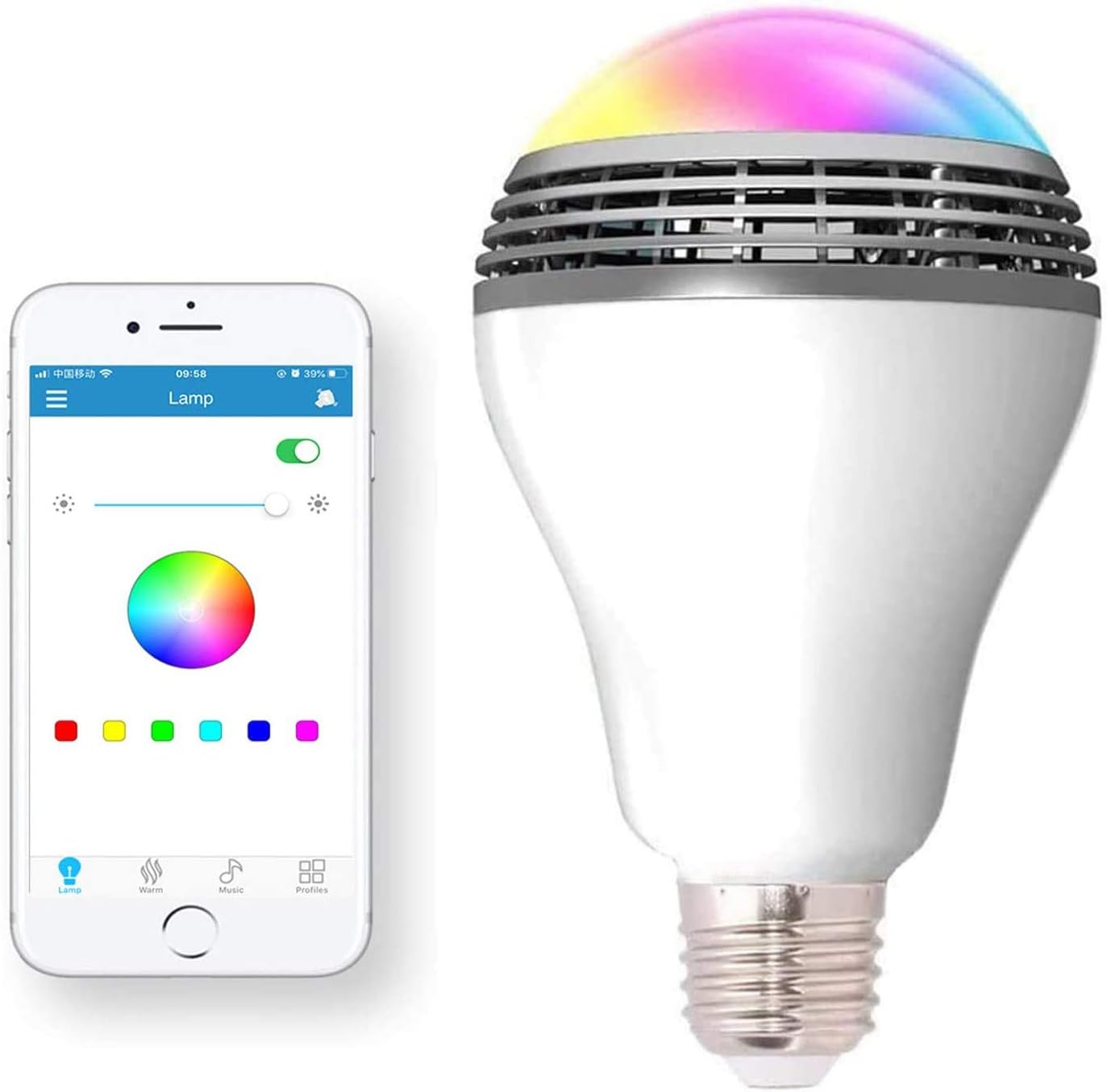 Wireless bluetooth light bulb speaker Clearance