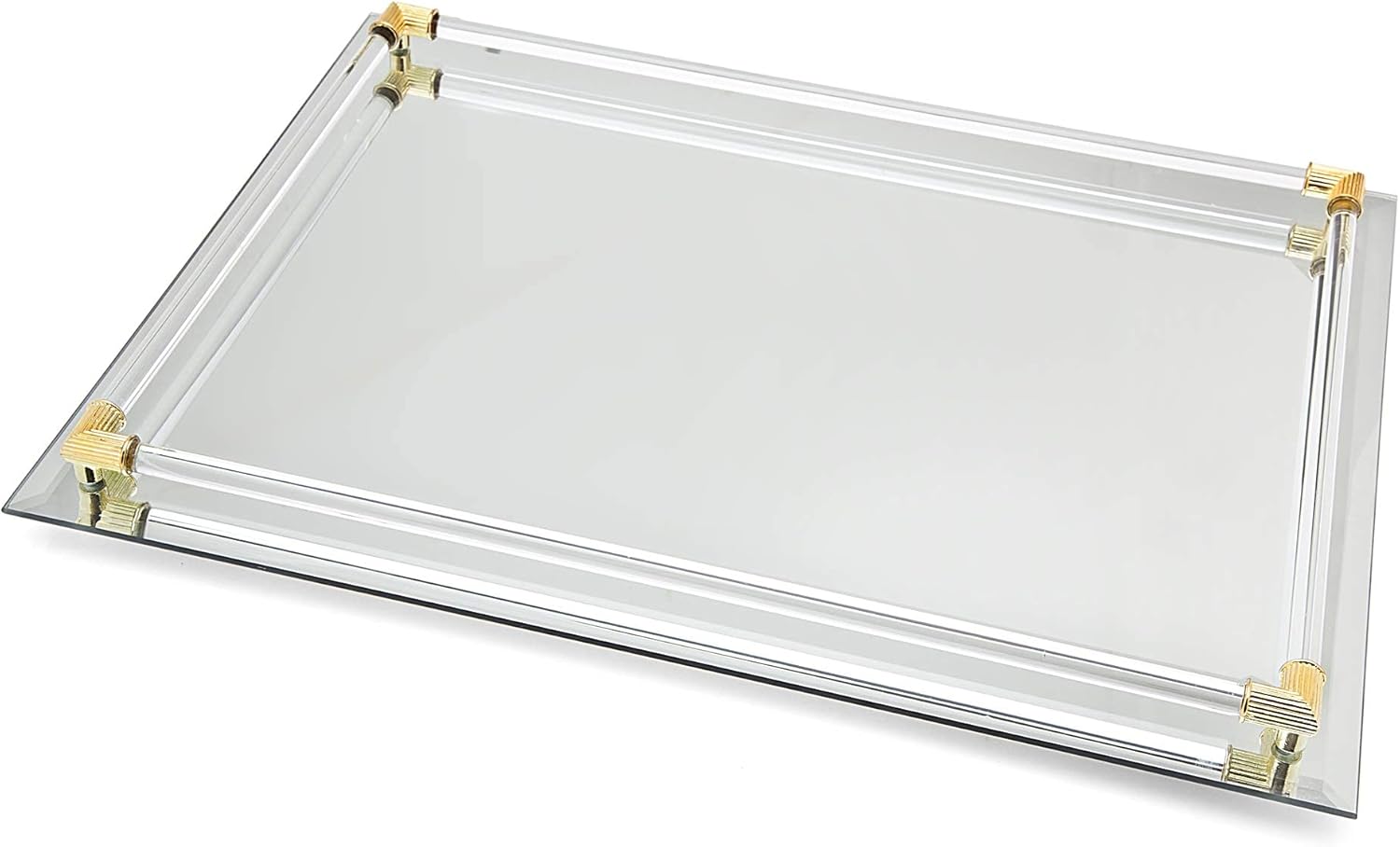 Studio Silversmith Mirror Vanity Tray Rectangular Mirror Vanity Tray