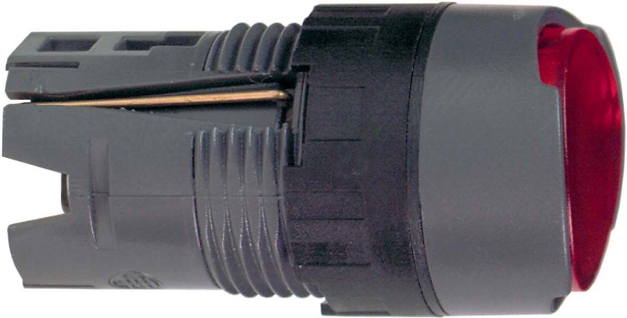 Cabeza pulsador luminoso rasante rojo pour remplacer bouton armoire électrique