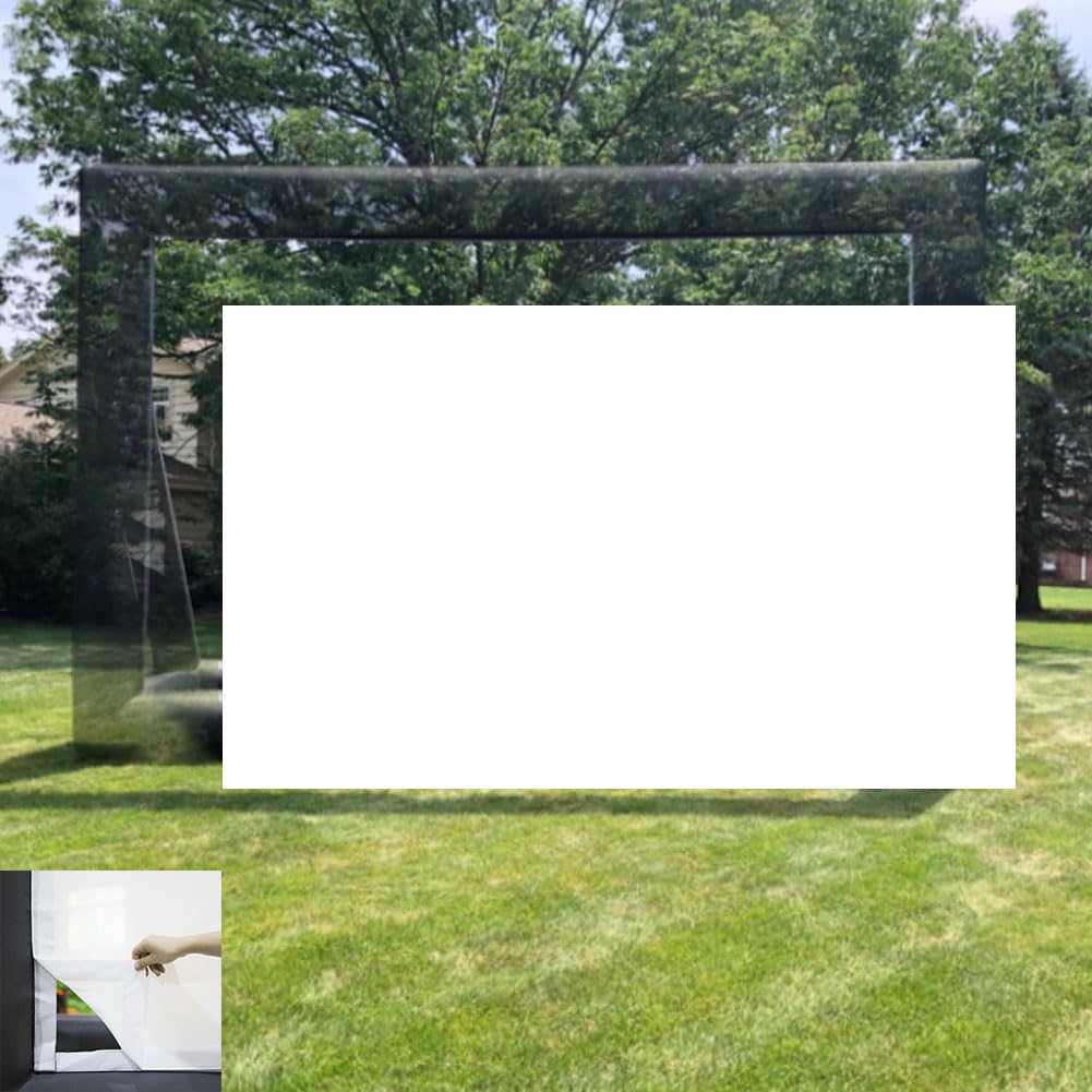 Replacement White Screen Yimukaka 25ft Inflatable Projector Screen,No Seam,Inflatable Frame is not Included