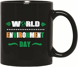 World Environment day Vintage Humor Stop Using Plastic Gift For Environment Lovers 11oz 15oz Black Coffee Mug