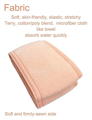 Miniatura 3 de Diadema de spa para el cabello, diadema para sudar, toalla para el cabello, antideslizante, elástica, lavable, para lavado de cara, tratamiento