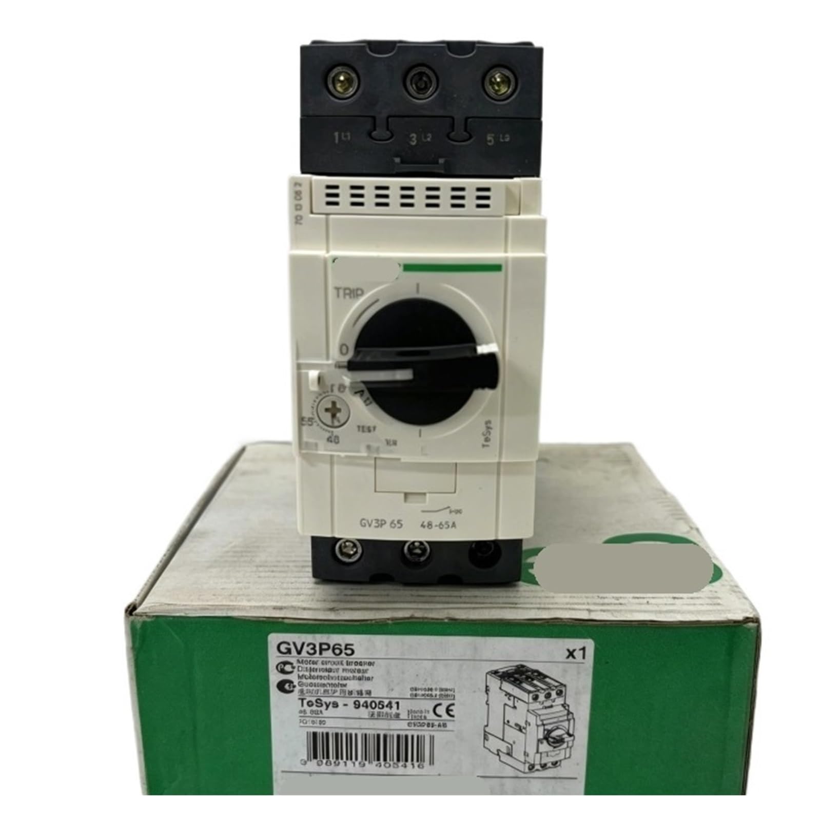CJKXPZMH GV3P65 motor circuit breaker