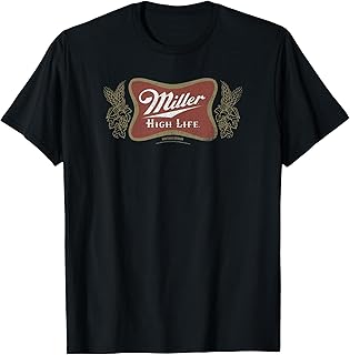 Miller High Life Vintage Style Logo T-Shirt