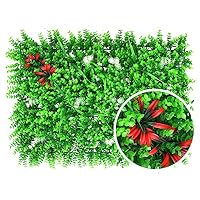 Siepe artificiale 108x33x106cm bosso sempreverde da giardino Ulmut | Leroy Merlin