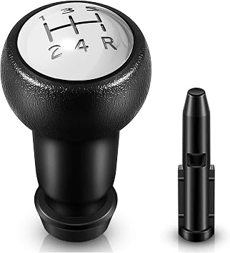 Vinabo 5 Speed Manual Shift Knob Suitable for Peugeot 106 107 205 206 306 307 308 406 2008 3008 / Citro n Picasso Saxo C1 C2 C4