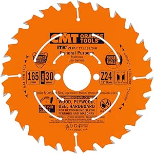 Lama Circolare CMT 136mm Per Legno - 18 Denti Con Rivestimento Antiaderente - Foto 10