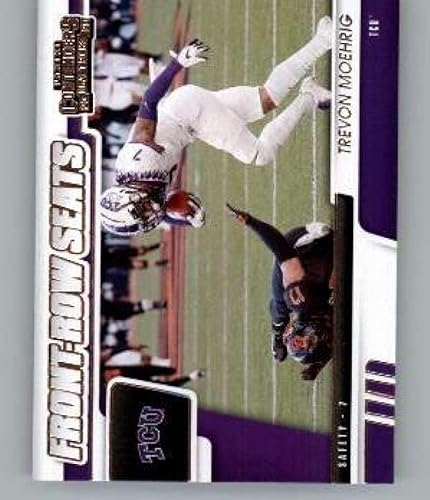 2021 Panini Contenders Draft Front-Row Seats #39 Trevon Moehrig TCU Horned Frogs RC Rookie Football Trading Card