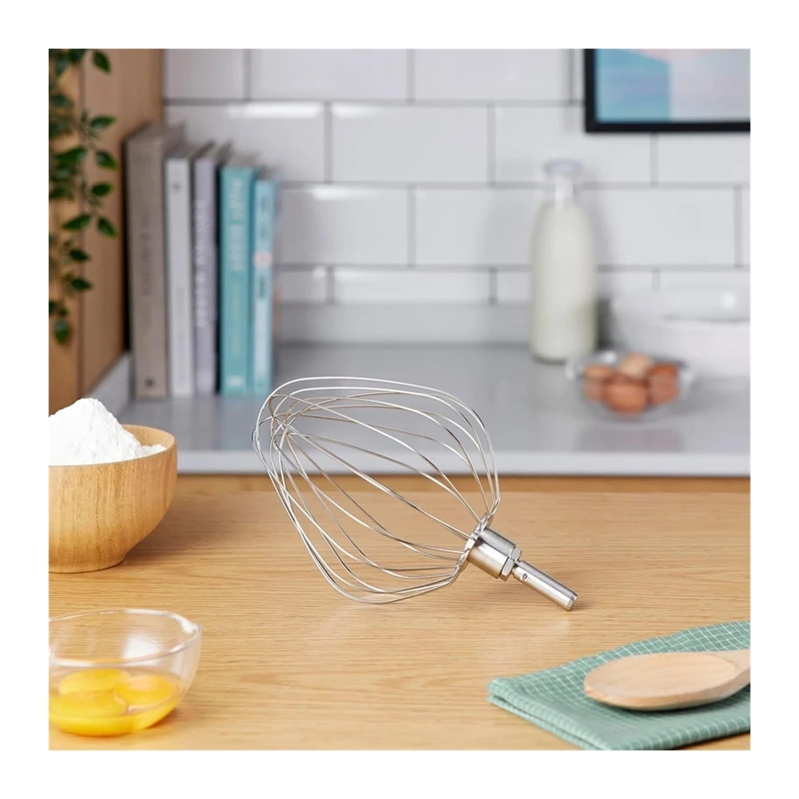Fouet en acier inoxydable pour chef XL Kitchen Psor Accessoire parfait pour mélanger et cuisiner Outil culinaire