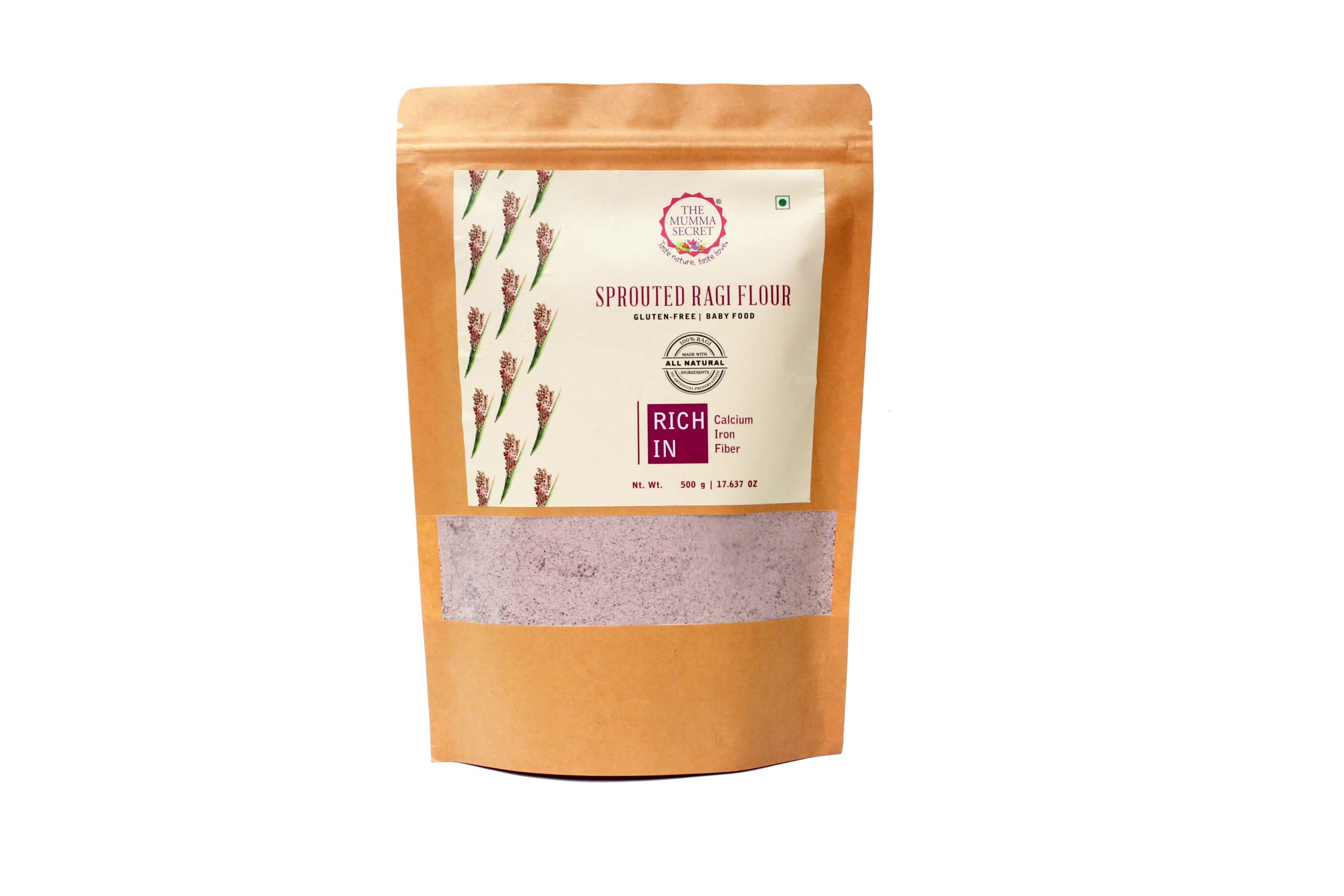 See full amazon price history chart for The Mumma Secret 100% Natural Sprouted Ragi Flour Gluten-Free Baby Food for 6 Months+ Babies, Non-GMO Nachni Atta Rich in Calcium & Protein (Pack of 1, 500 Gram) The Mumma Secret 100% Natural Sprouted Ragi Flour Gluten-Free Baby Food for 6 Months+ Babies, Non-GMO Nachni Atta Rich in Calcium & Protein (Pack of 1, 500 Gram) (B0BQ6TZL99) Amazon Price History, Amazon Price Tracker