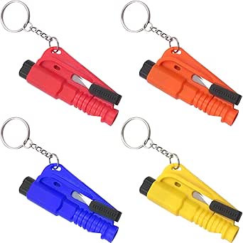 Brise Vitre Coupe Ceinture Porte Clés Marteau De Sécurité Peut Être