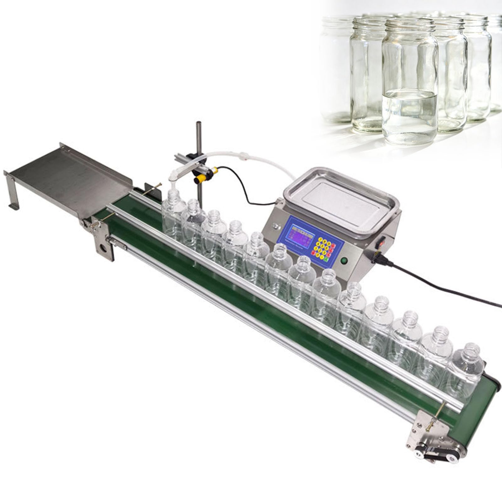 Liquid Filling Machine, 10g-8kg Digital Bottle Filler For Beverages