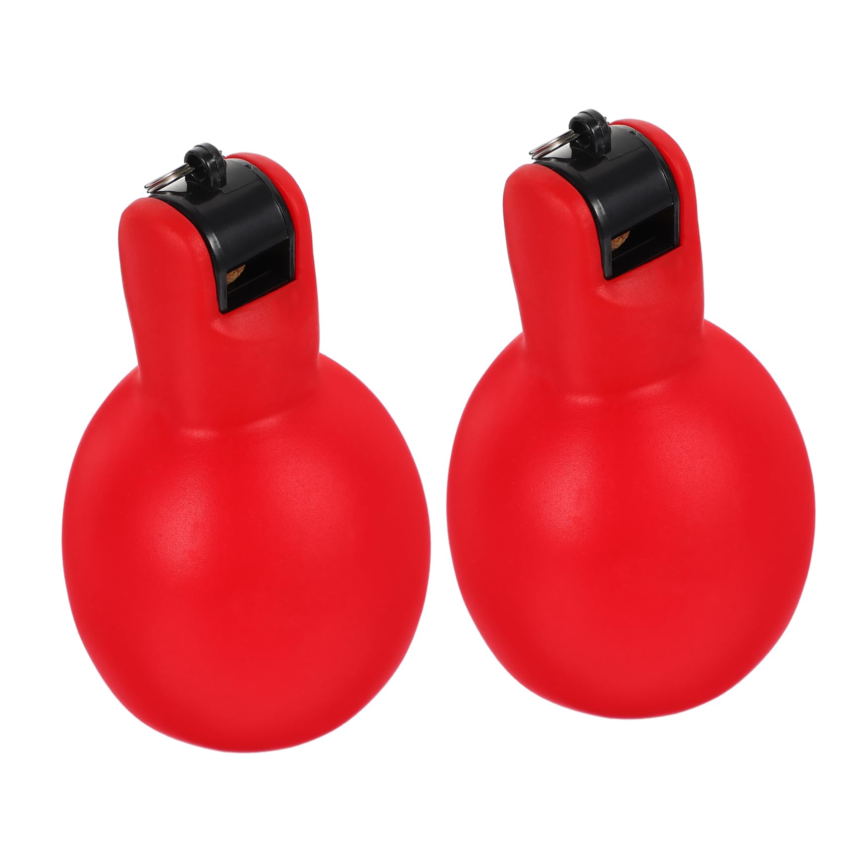 Milisten 2Pcs Multi Function Hand Squeeze Whistle for Camping and Survival Loud and Crisp Sound for Outdoor Activities Emergency Situations and Training Needs