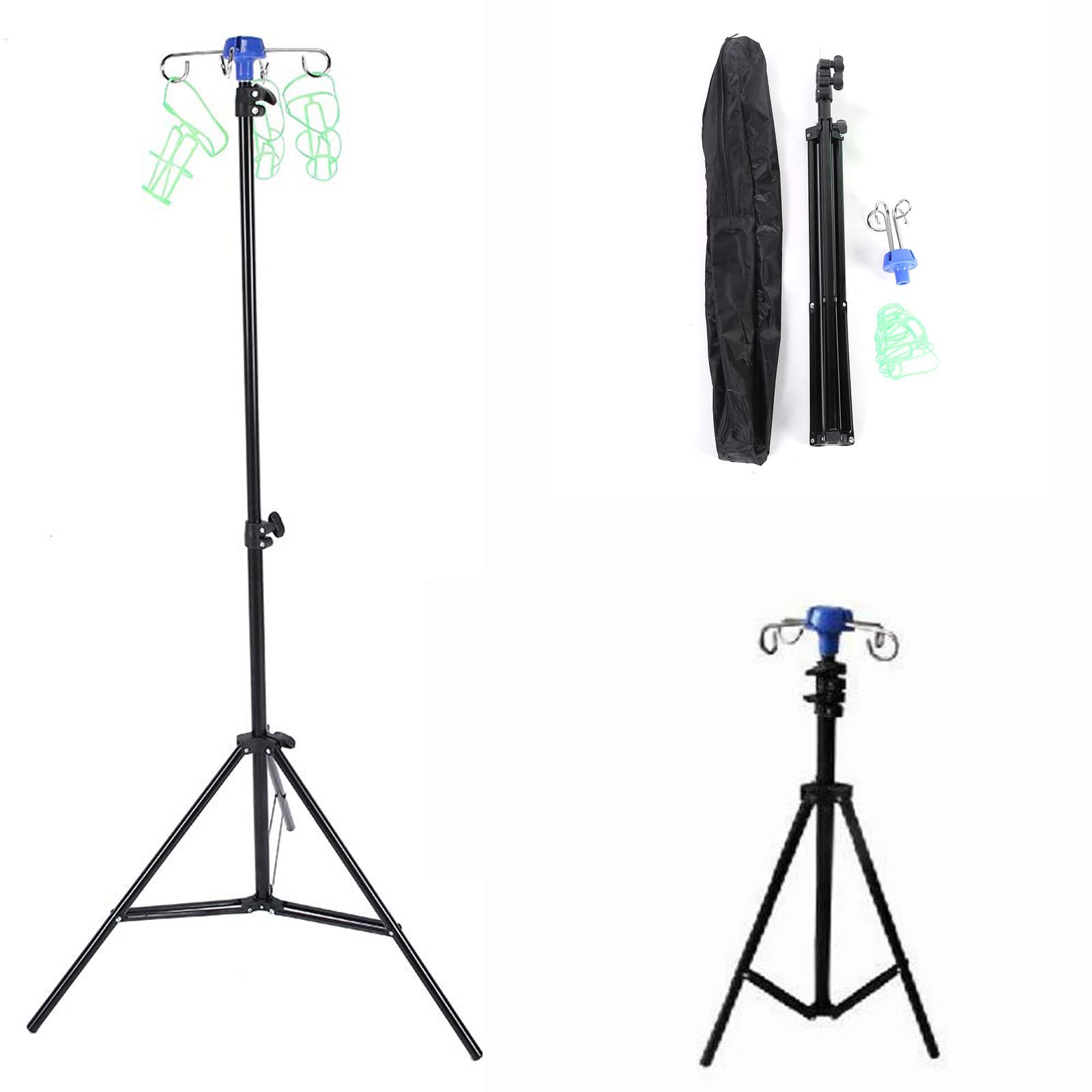 ポータブル　ポール輸液スタンド　折り畳み式　点滴バッグスタンド アルミ合金 YK ポータブル ポール輸液スタンド 折り畳み式 点滴バッグスタンド アルミ