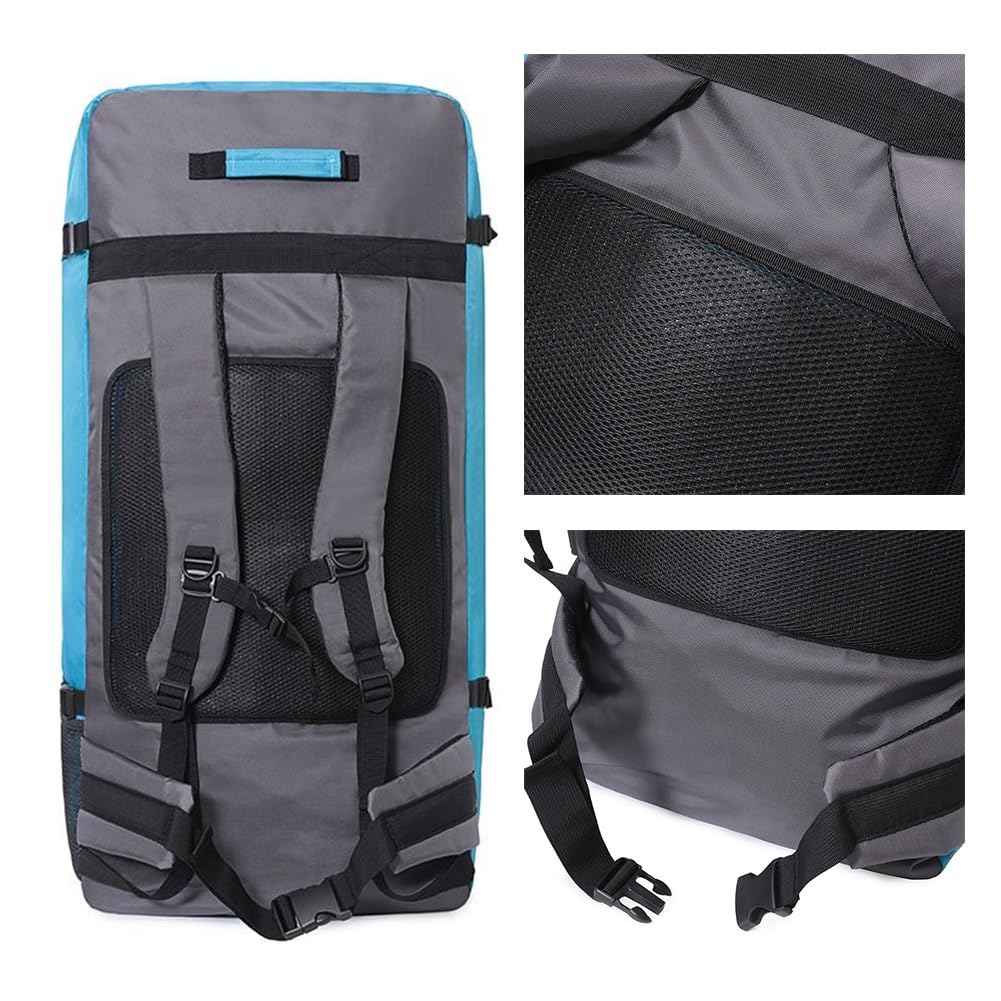 Sup Rucksack Sup Tasche, Stand Up Paddle Rucksack Sup Board Tasche, 86L Tasche für Sup Board, Wasserdicht Sup Board Aufblasbares Zubehör Sup Transport Großer Rucksack Sup
