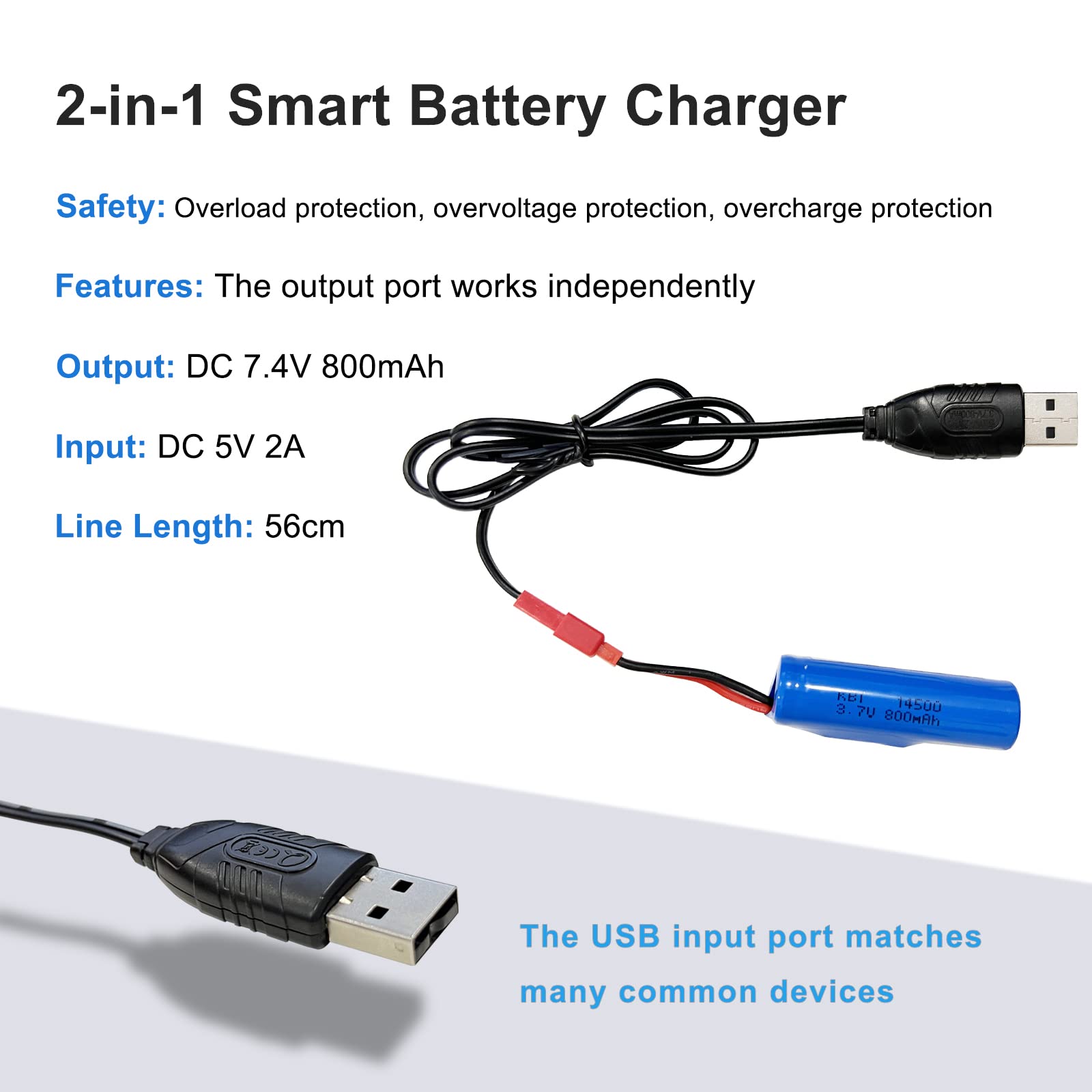 Batería de iones de litio de alta capacidad ICR16500 de 3,7 V, 800/1200 mAh, 10 C | PKCELL Batería de iones de litio de alta capacidad ICR16500 de 3,7 V, 800/1200 mAh, 10 C | PKCELL