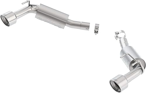 Miniatura 1 de BORLA 11775 Sistema de escape de rendimiento trasero de eje para Chevrolet Camaro SS 2010-2013 6.2L V8 T-304 Acero inoxidable S-Type Sound Dual