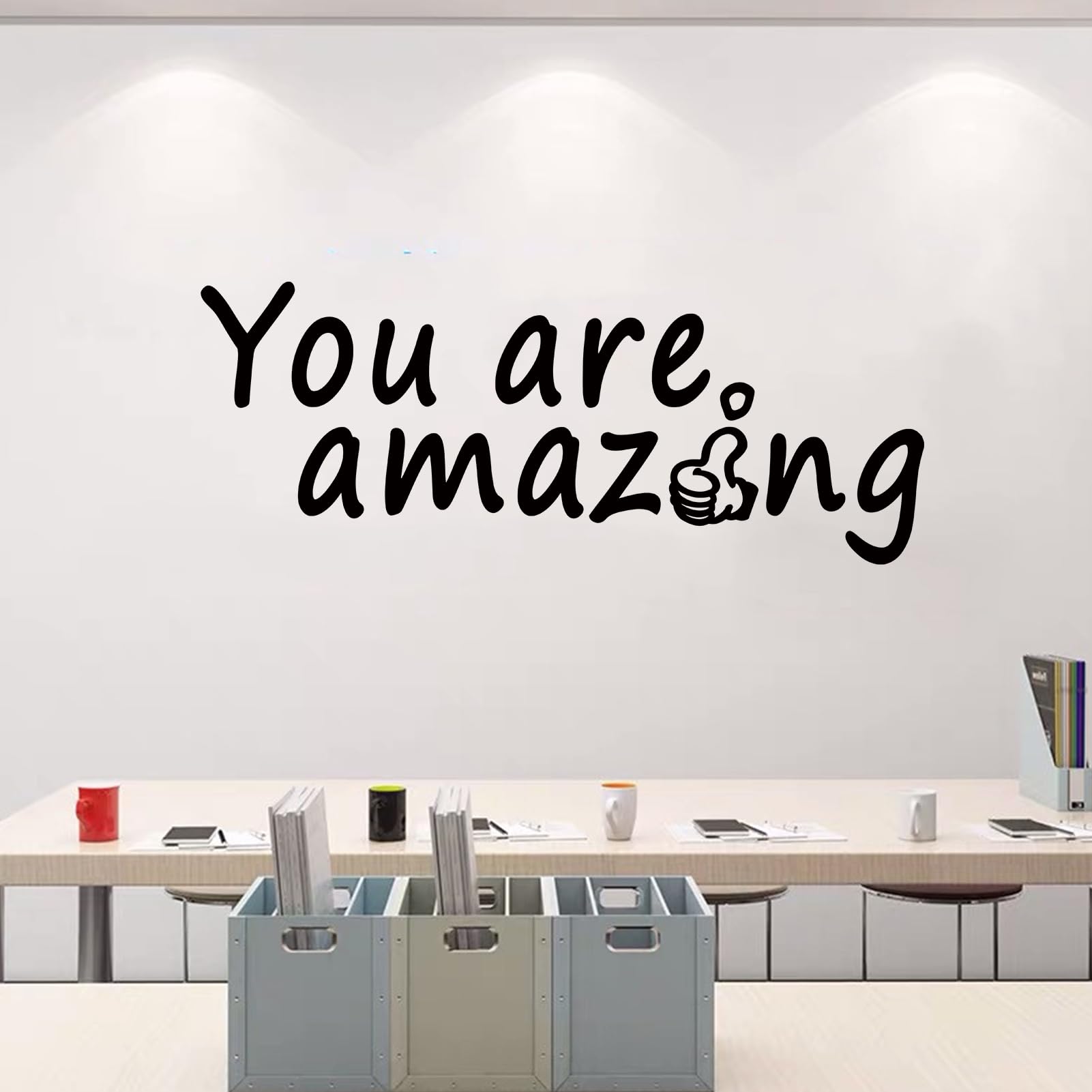 Kids Quotes Wall Decals for Classroom: Girls Boys Teen Motivational Positive Inspirational Vinyl Art Wall Stickers for Playroom School Bedroom - Image 4