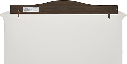 Miniatura 7 de Evolur Universal Collection - Bandeja cambiadora, elegante, duradera en marrón antiguo