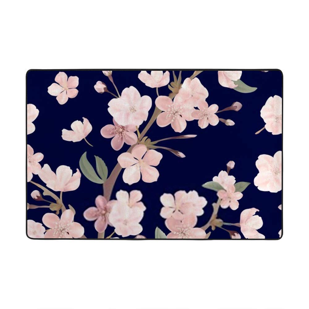 Tapis corail Sakura doux antidérapant et stretch 80x58