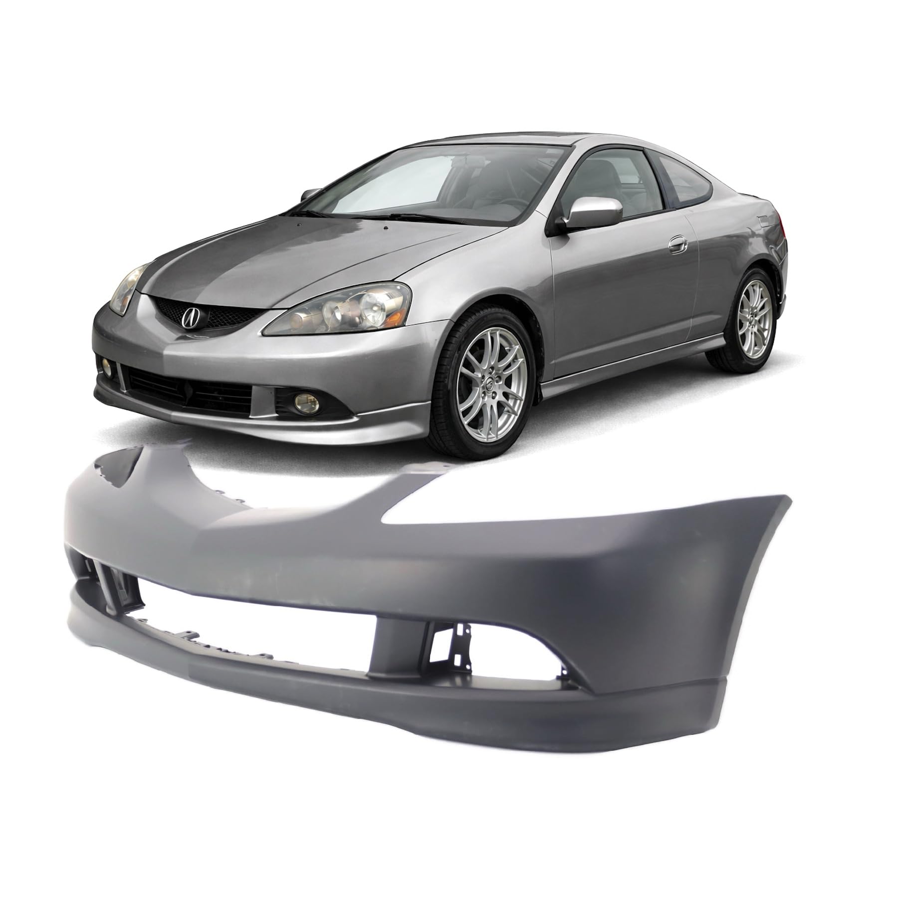 FitParts Compatible with Acura RSX 2005–2006 Front Bumper Cover