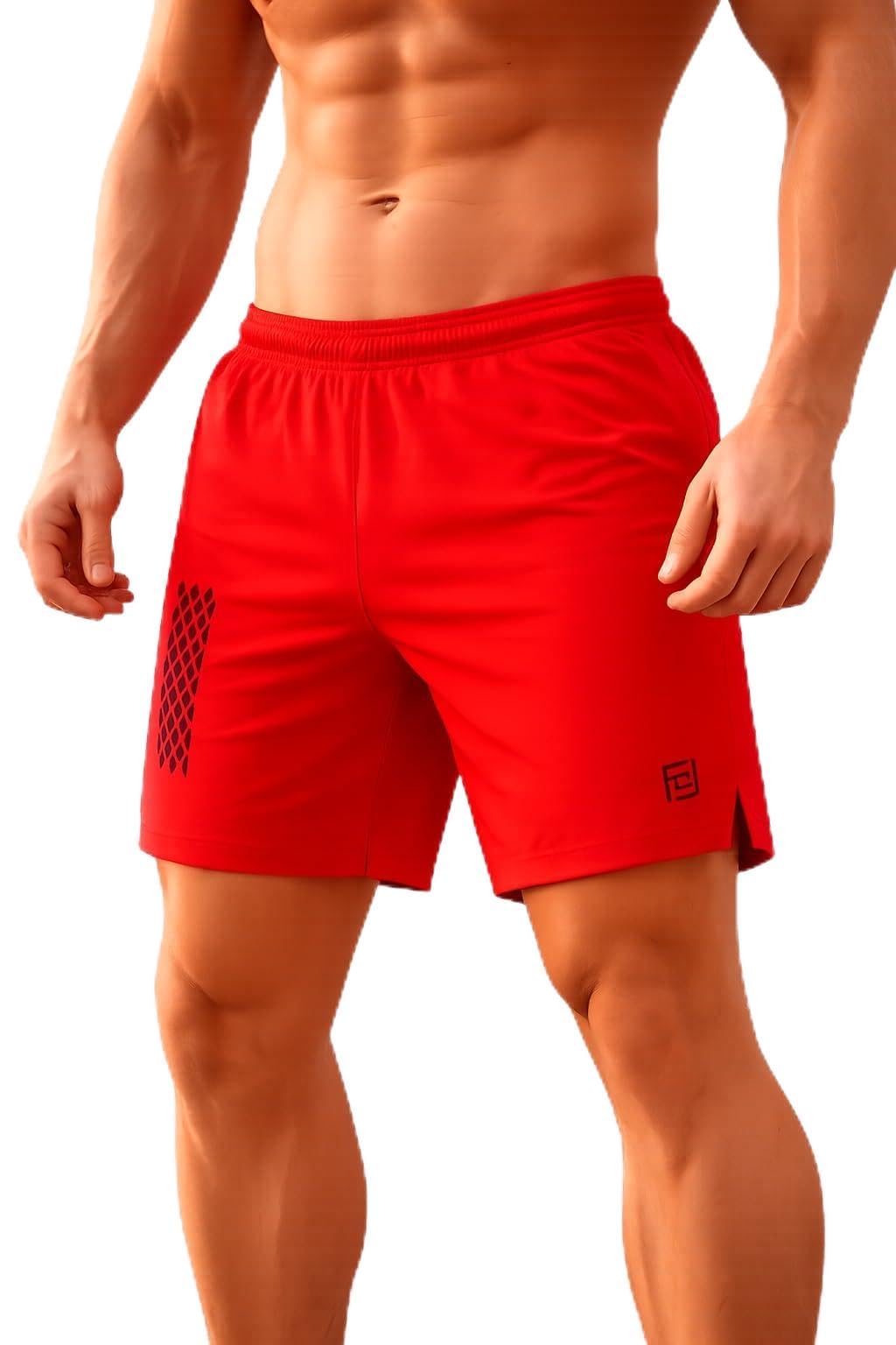 Men’s Quick-Dry Sports Shorts | Lightweight Breathable Gym & Running Shorts | Elastic Waist Athletic Wear-picture-30