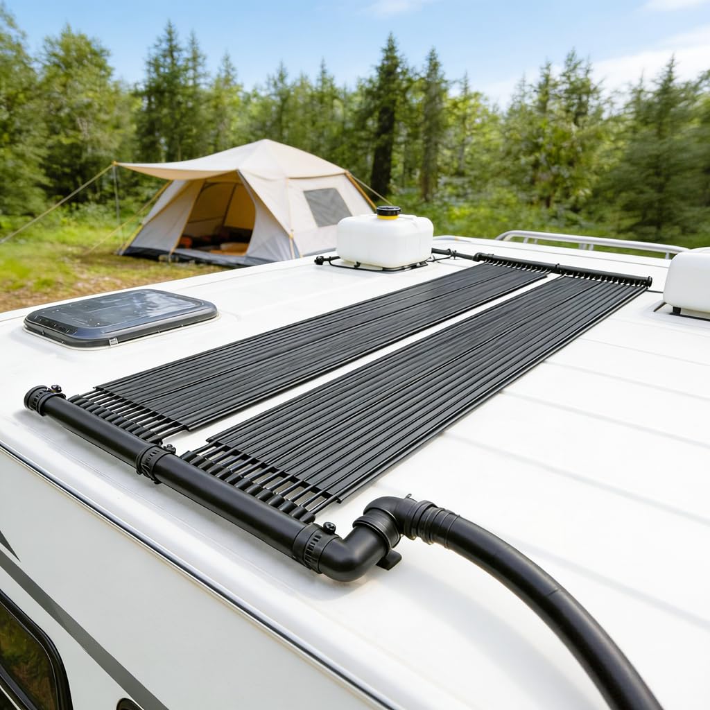 Solar Poolheizung solar heizung Komplettset 70 x 300 cm, Umweltfreundlicher Solarkollektor
