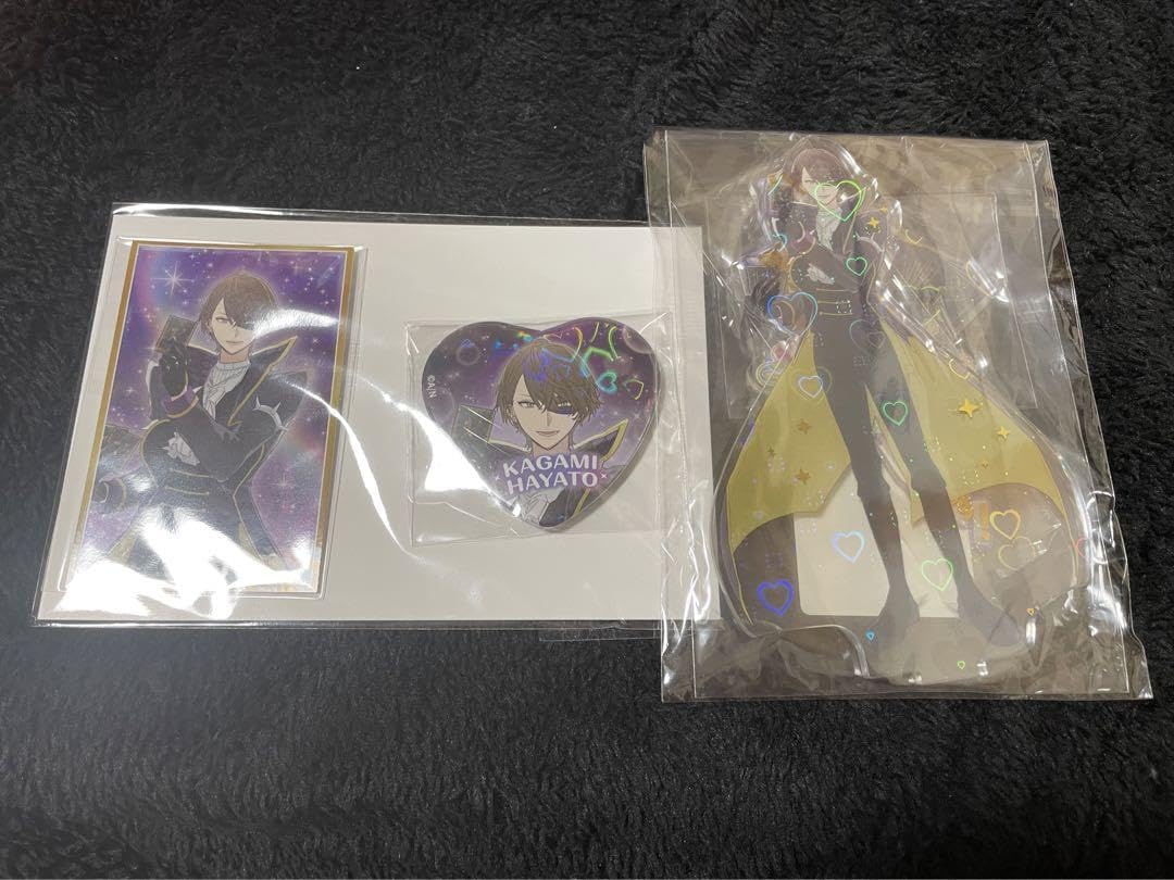 加賀美ハヤト エイプリルフール 缶バッジ にじさんじ】加賀美ハヤト 缶バッジ チェキ エイプリルフールグッズ