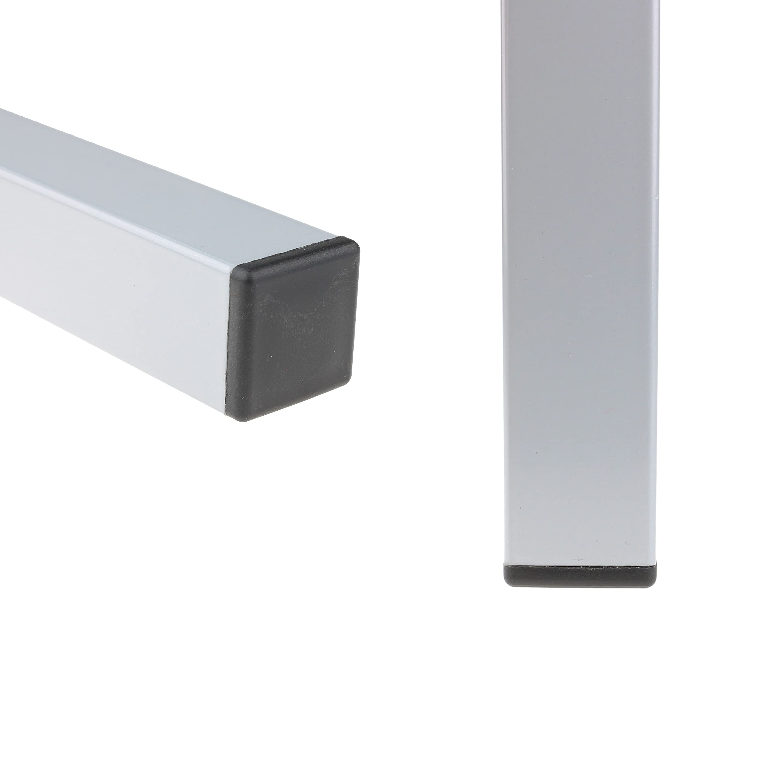 16 Tappi Alettati Per Tubi 30x30 Mm - Tappi Protettivi In Plastica Per Gambe Mobili, Sedie, Tavoli - Foto 12