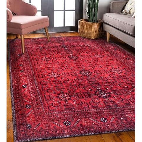 Daphne Home Decor Machine Washable Area Rug Cover