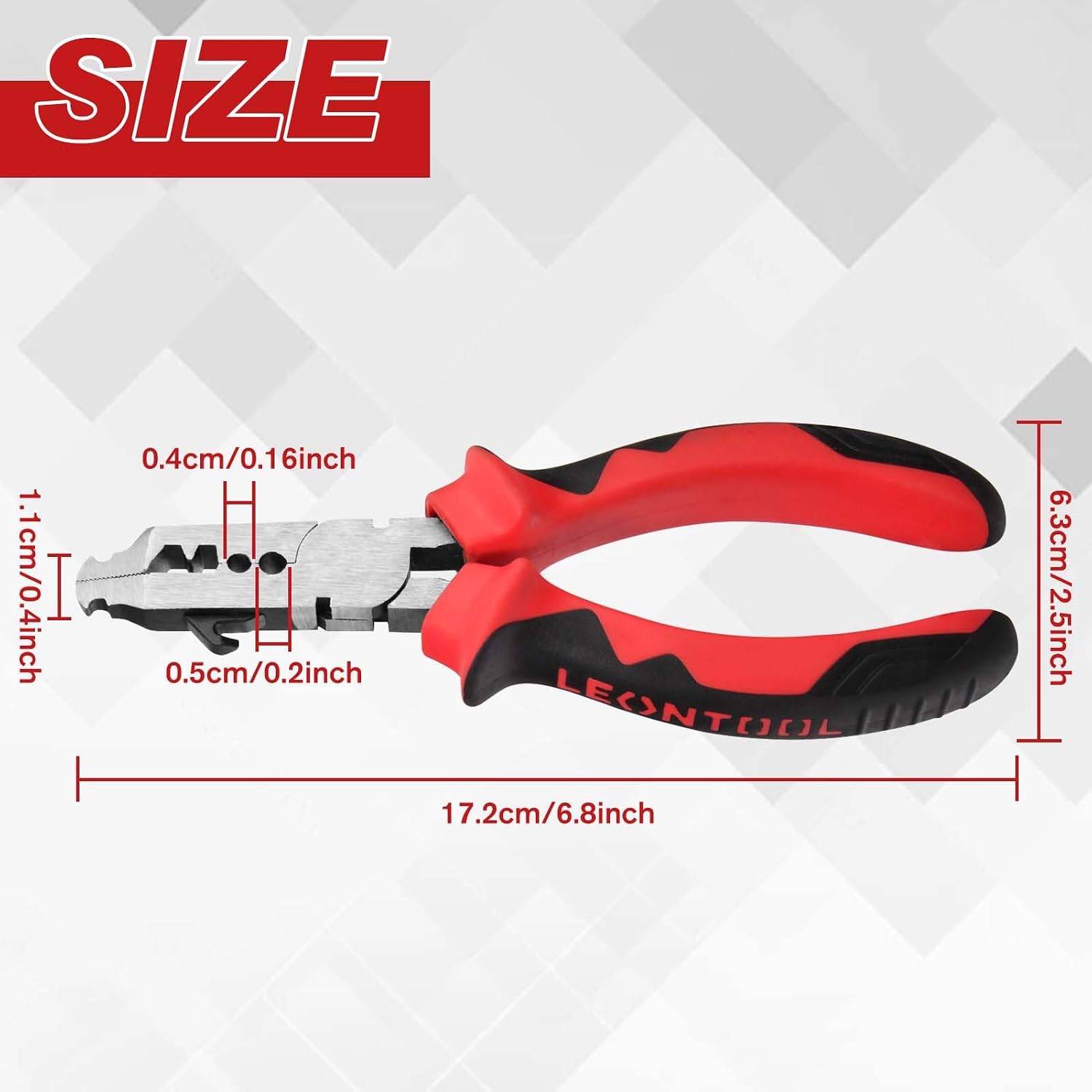 Archery Nocking Point Pliers D Loop String Clamp String-Loop Nocking Plier for Compound and Recurve Bowstring Arrow Nocks Points Installation Removal String Bowstring Maintenance,TPR Handle