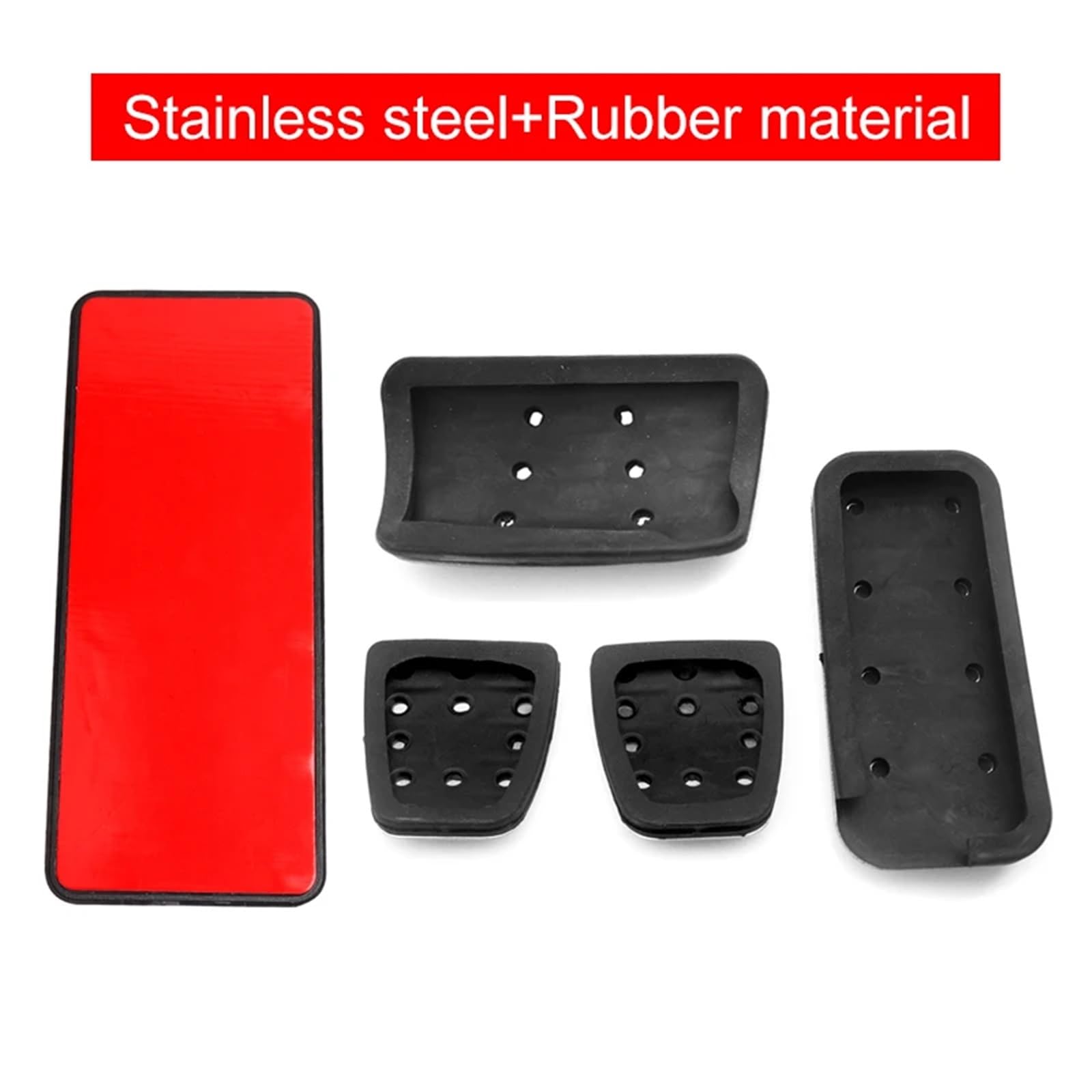 Nakładka Sprzęgła Pasuje do Hyundai Veloster Elantra I30 IONIQ KONA Accent Venue Car Accelerator Hamulce Sprzęgło Pedały Case Pads Samochodowe pedały(Footrest and MT)