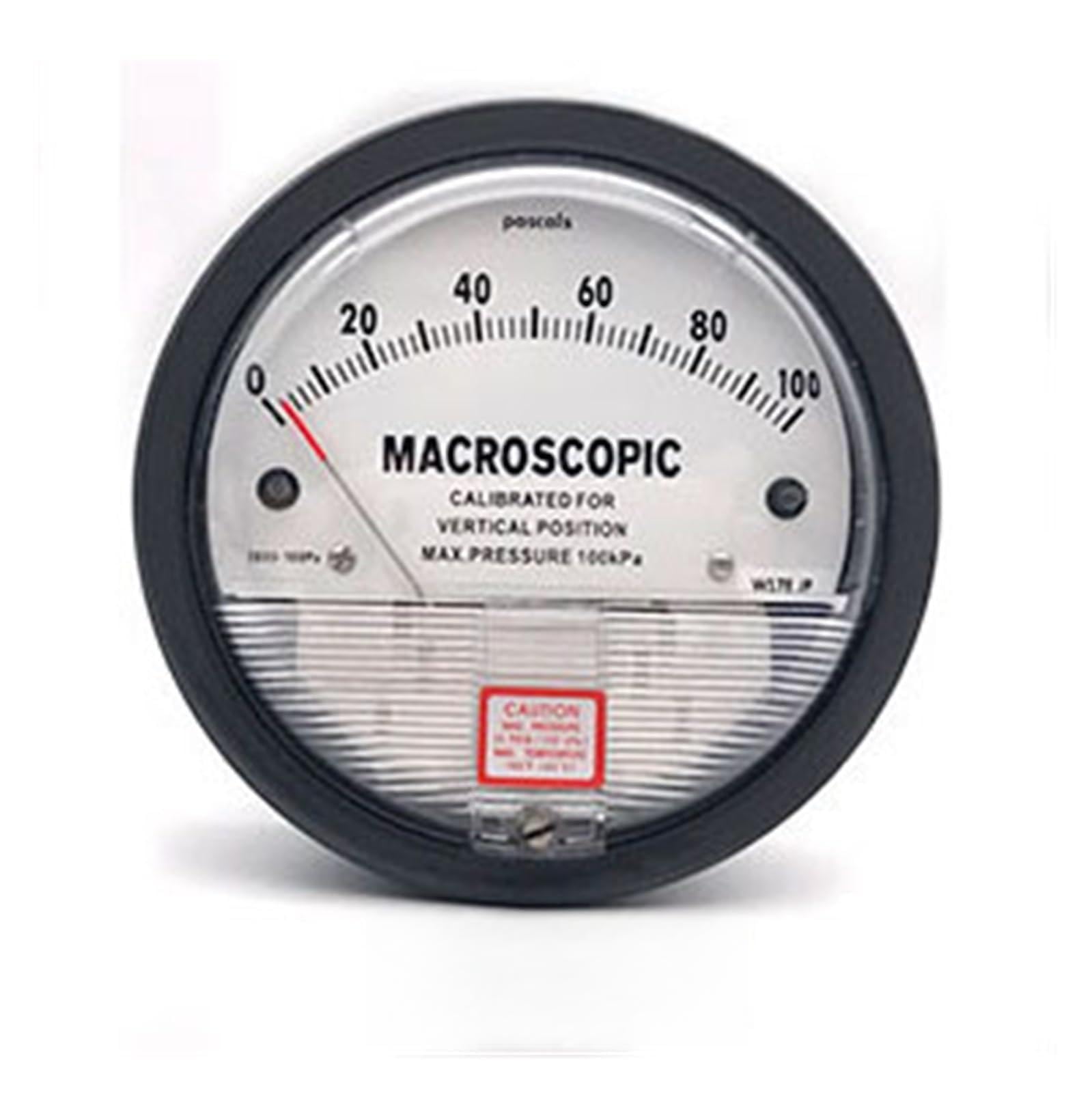 Jauge de différence pression d'air pour tester la ventilation de la maison - 6