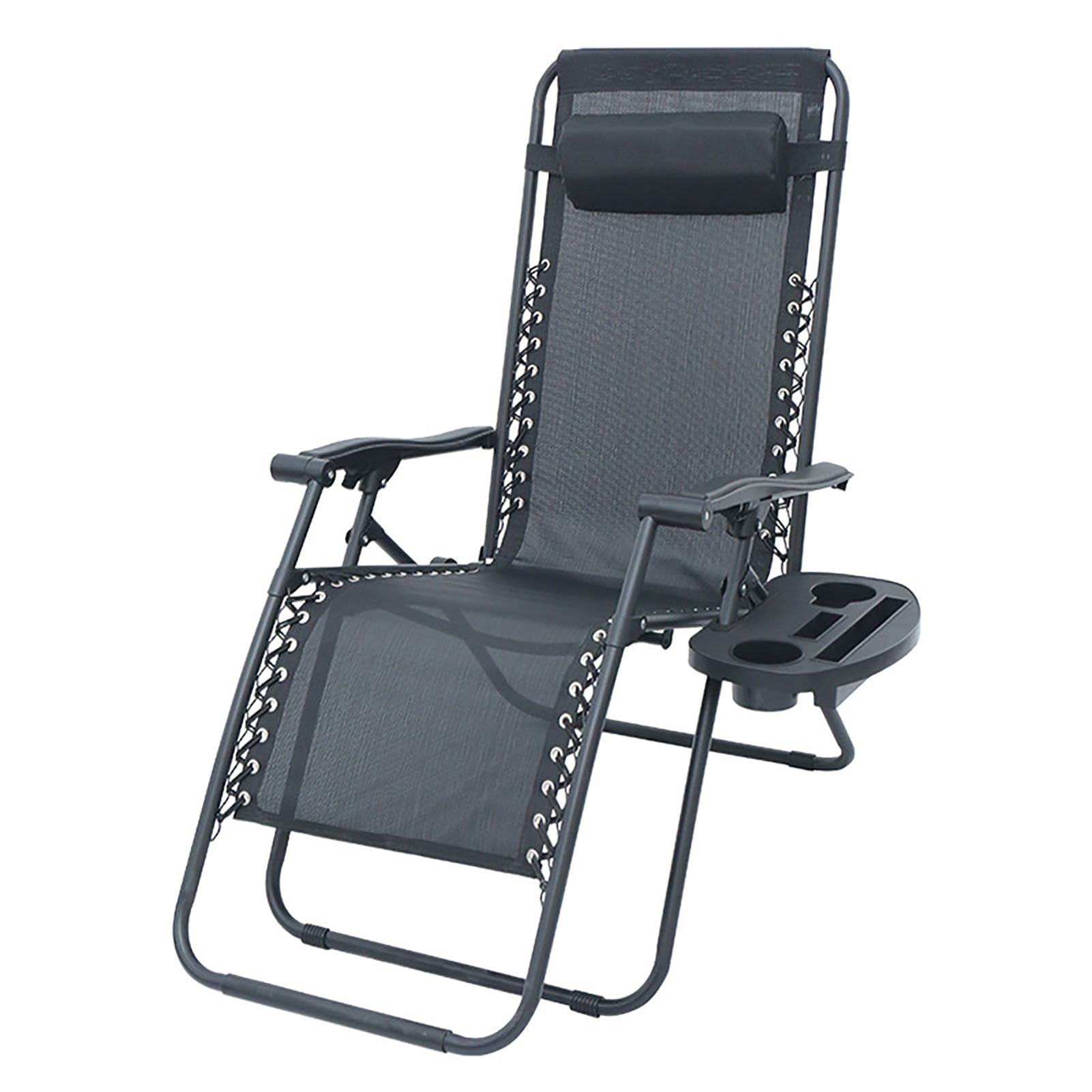 JYHCD Zero Gravity Chair, Reclining Camping Folding Lounge Chair