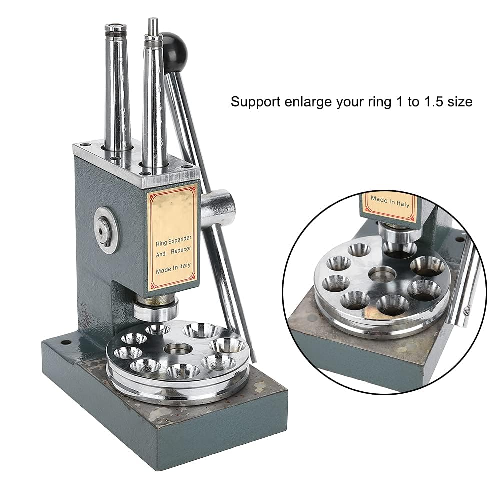 yiMANtrading Herramienta de ajuste de tamaño con varilla doble, reductor y ampliador para anillos, ideal para uso doméstico y ahorro de dinero