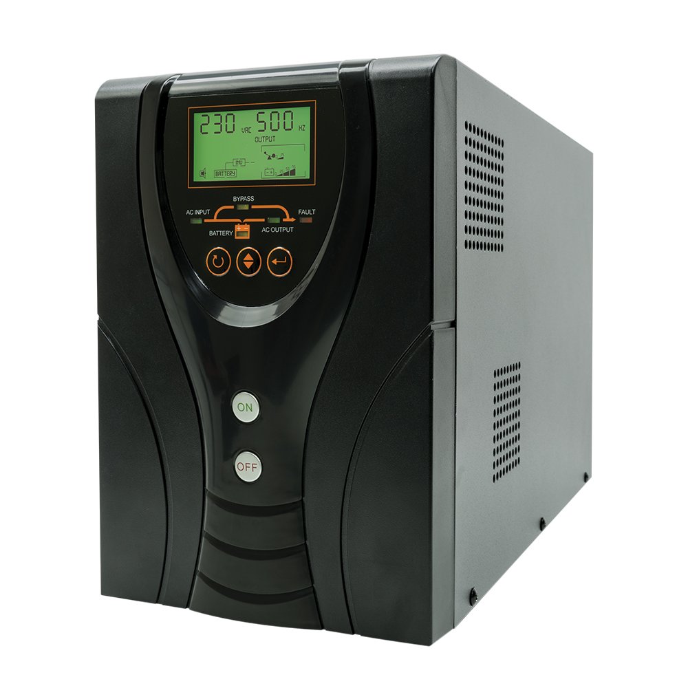 Sistemas de alimentación ininterrumpida SilverCloud 850VA, Onda sinusoidal Pura, 850 VA / 600 W, función AVR, 2 tomacorrientes Schuko