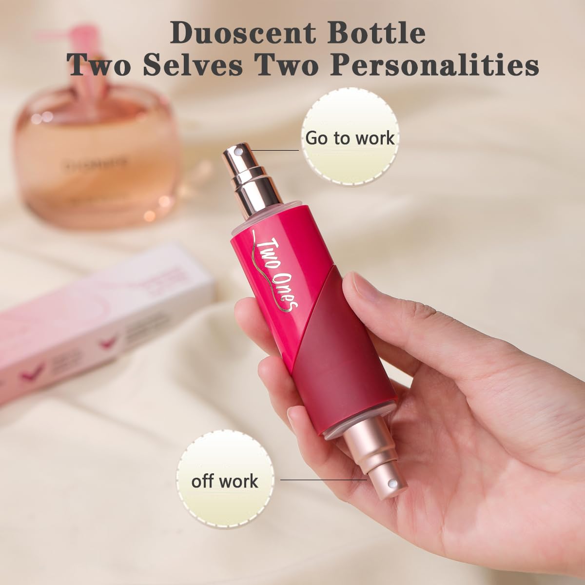 Amazon.com: Skogfe Heart Shaped Double Head Spray Nozzle Two-in