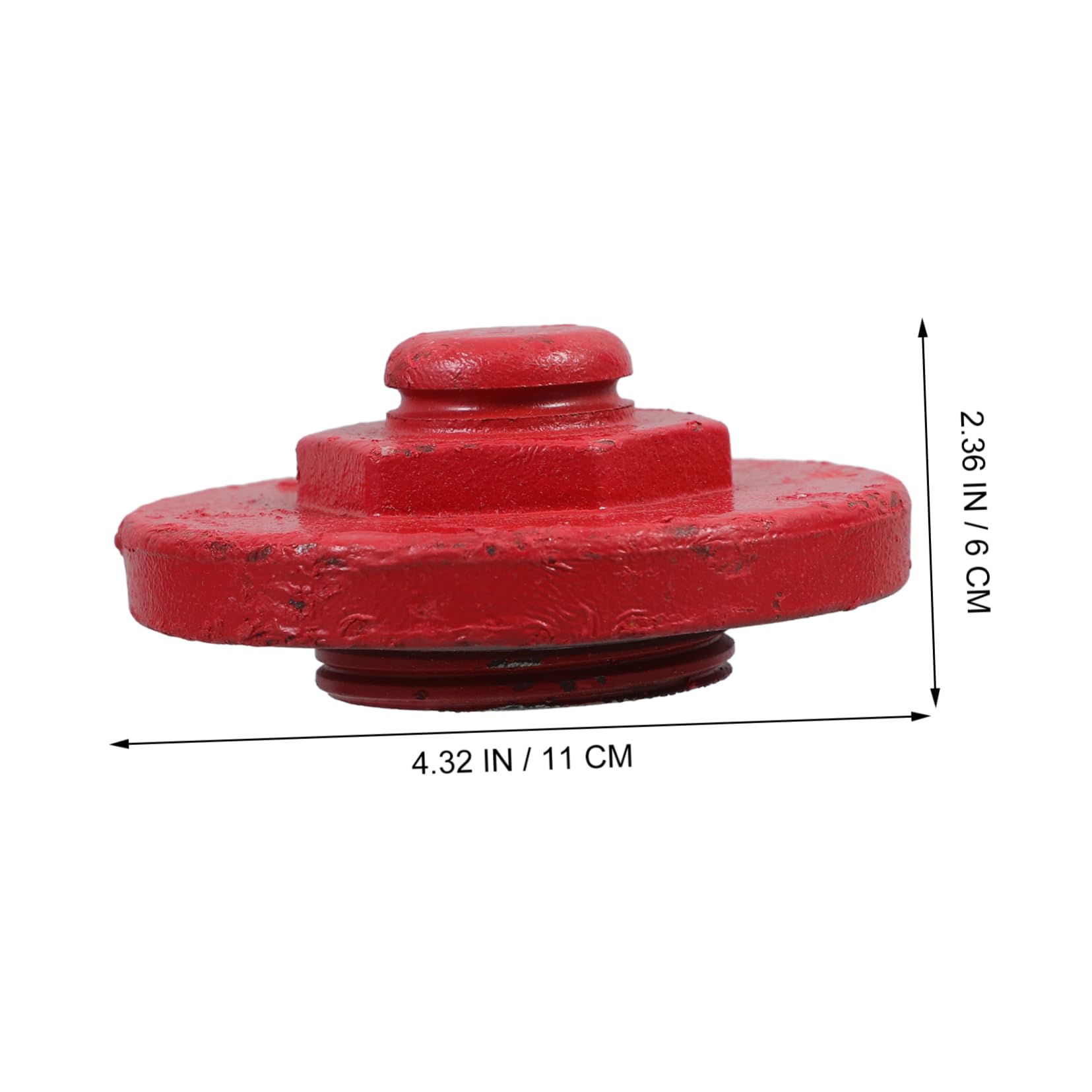 FUNOMOCYA Fire Hydrant Cap Iron Assembly Fire Hydrant Cap Iron Tool Universal Ground/Underground