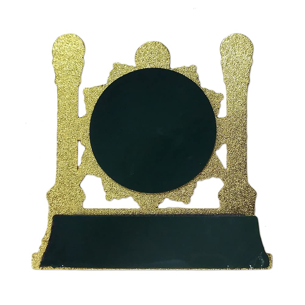 Autocollant Emblème 3D Franc-Maçon Pour Voiture - Alliage Doré Vintage, Résistant, Neuf