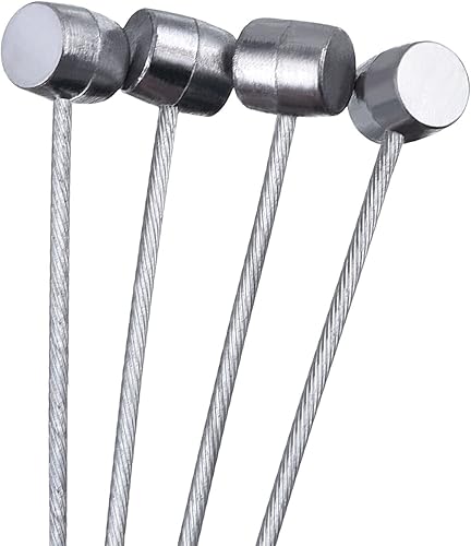 Miniatura 6 de Hotop Kit de cable de cambio de cable de freno de bicicleta universal para bicicleta de montaña o bicicleta de carretera, incluye accesorios de