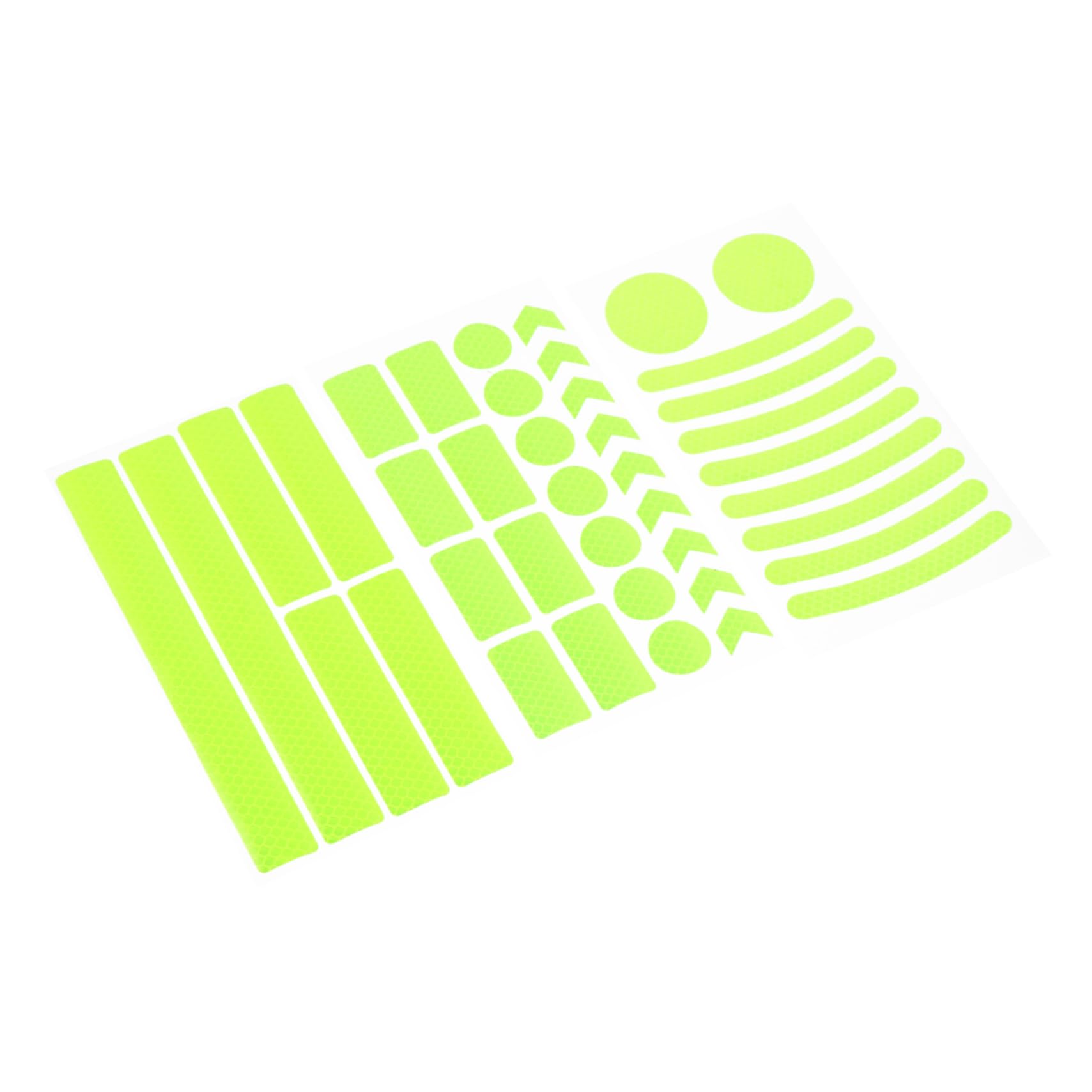 ifundom 1 Set Honeycomb Design Bike Reflective Stickers Decals for Night Safety DIY Reflective Strip Tape for Enhanced Visibility Bicycles Bright Warning Markers