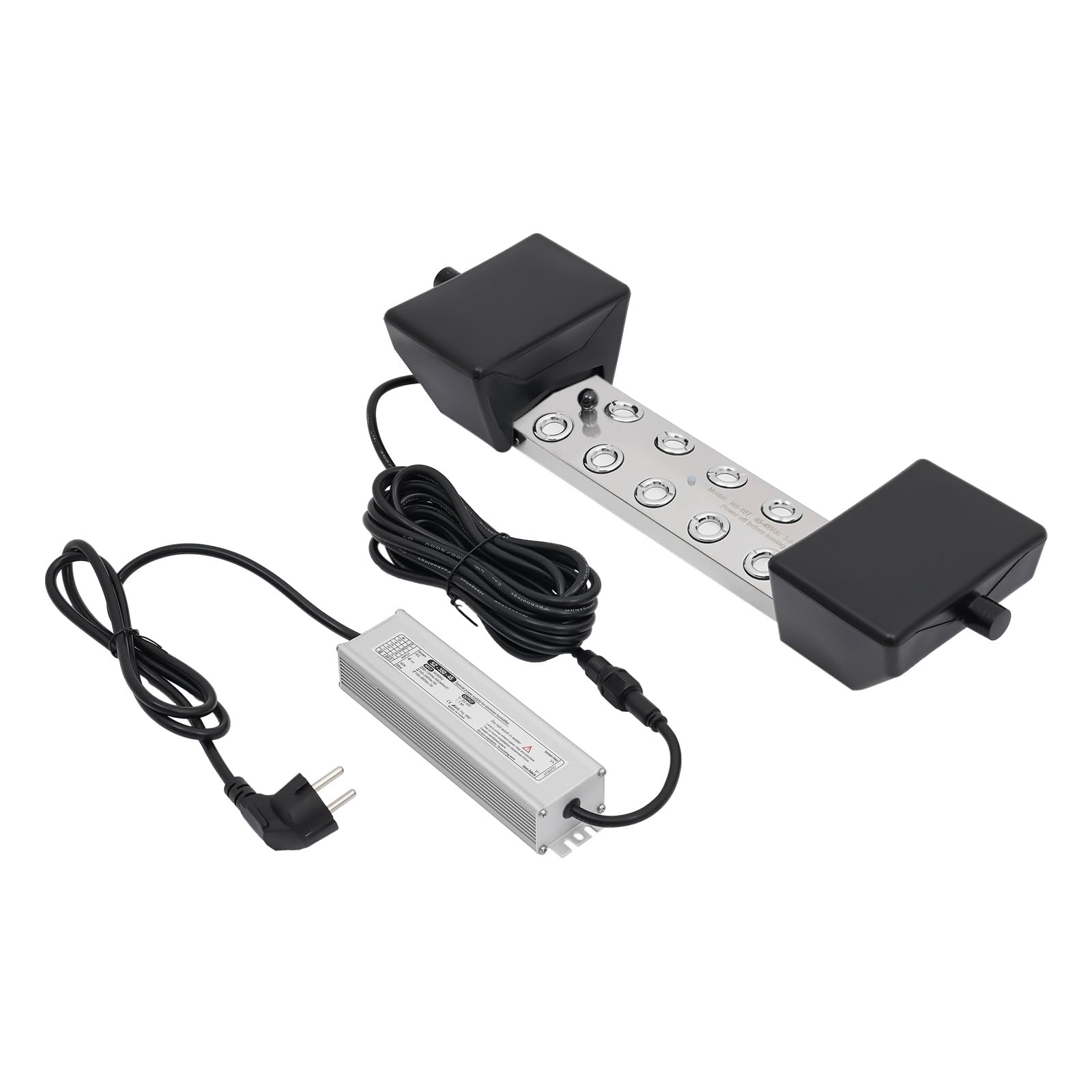 Ultradźwiękowy nebulizator wody z 10 głowicami, mgiełka wodna, ultradźwiękowa mgiełka na taras, 10 głowic, ultradźwiękowa mgiełka