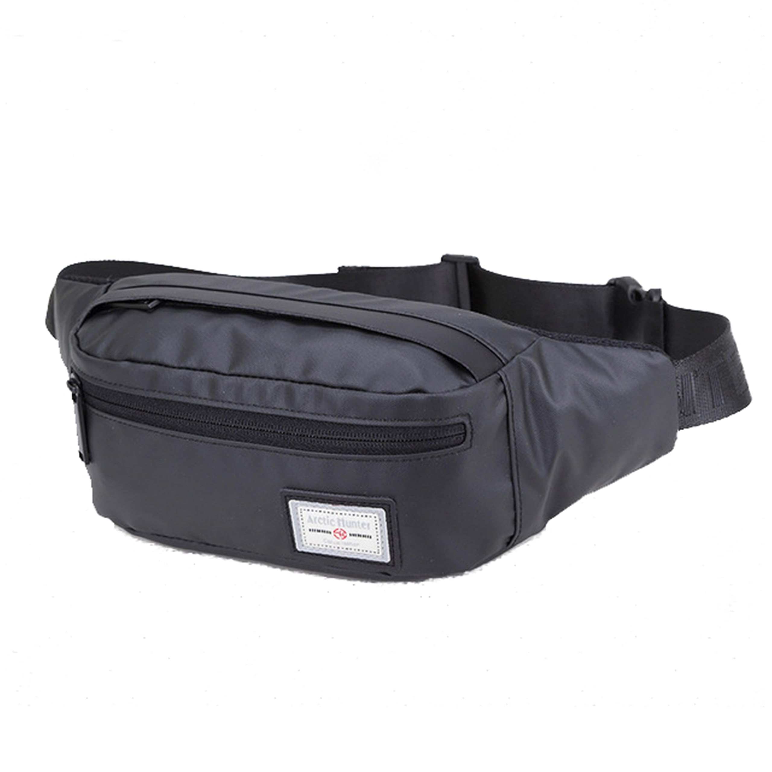 ah arctic hunterArctic Hunter Unisex Chest Bag Water Resistant Polyester Crossbody Travel Hiking Outdoor Shopping bag for Men and Women, YB14001 (Black)