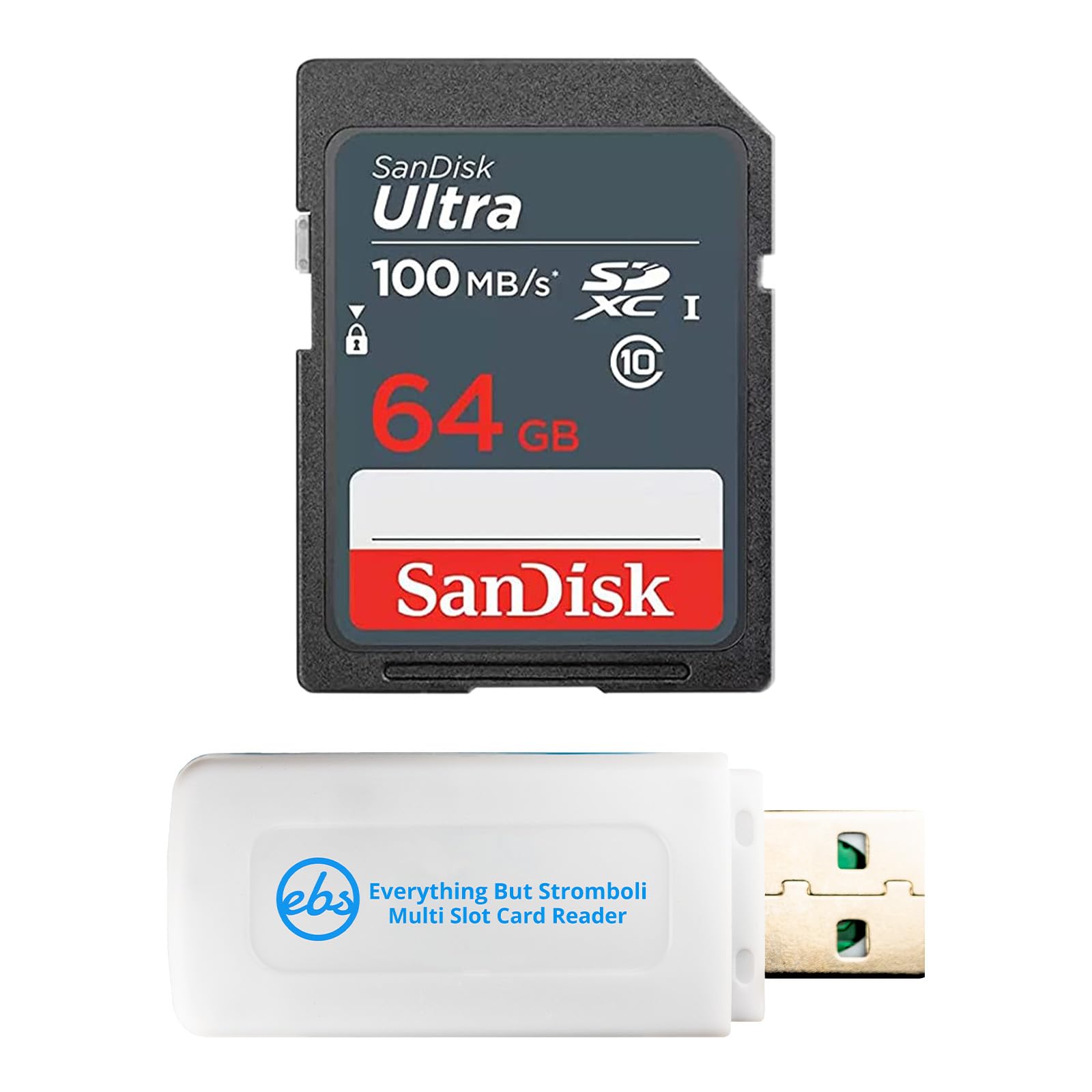 SanDisk - Scheda di memoria Ultra UHS-I da 64 GB per fotocamere Trail