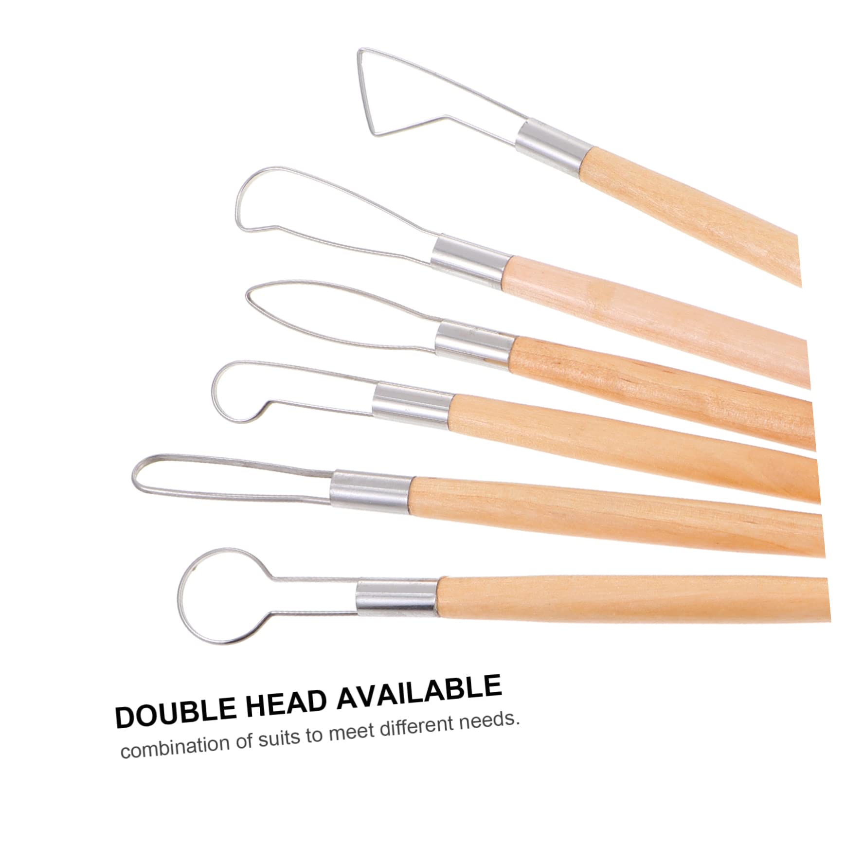 Lurrose 30stücke Teiliges Tonmodellierwerkzeug Aus Edelstahl Ergonomisches Sculpting Tool Für Kneten Schnitzen Glätten Und Formen Für Hobby Und Profis Der Töpferkunst