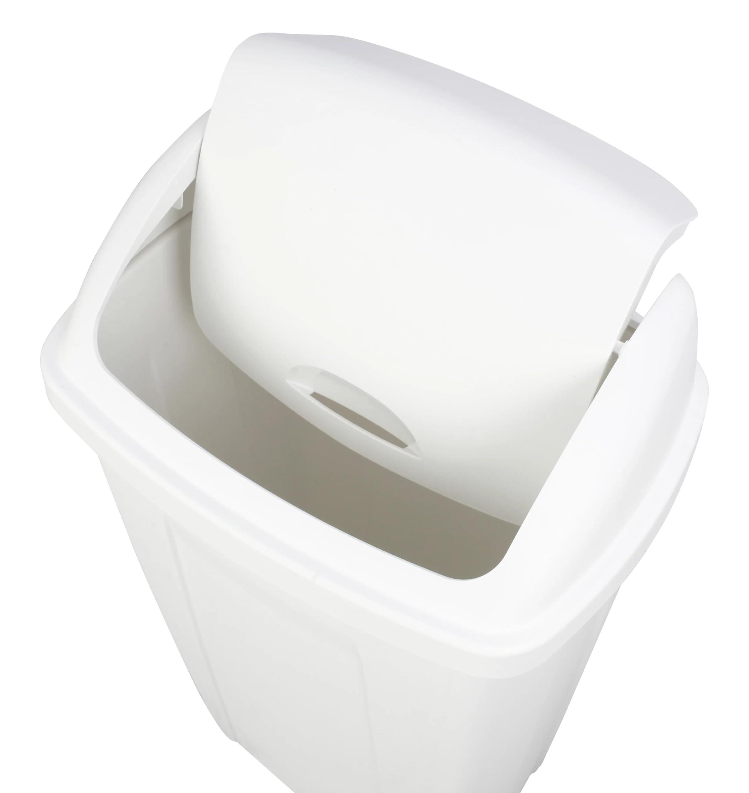 Amazon.com: CJLXL 13 Gallon Trash Can, Plastic Swing Top