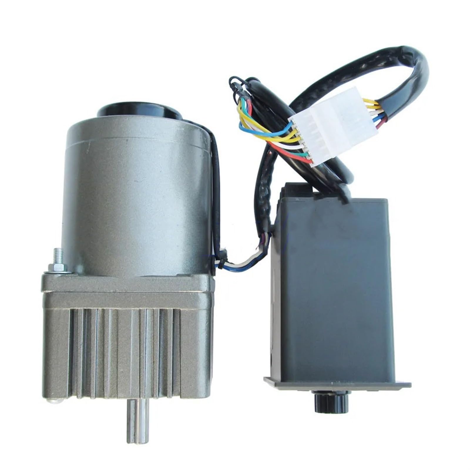 Geschwindigkeit regeln 1 Stück 220 V AC Einphasen-Geschwindigkeitsregulierungs-Getriebemotor 15 W 70 x 70 mm Flansch-Geschwindigkeitsregelungsmotor mit Drehzahlregler CW CCW Reduzierstück(18rpm)