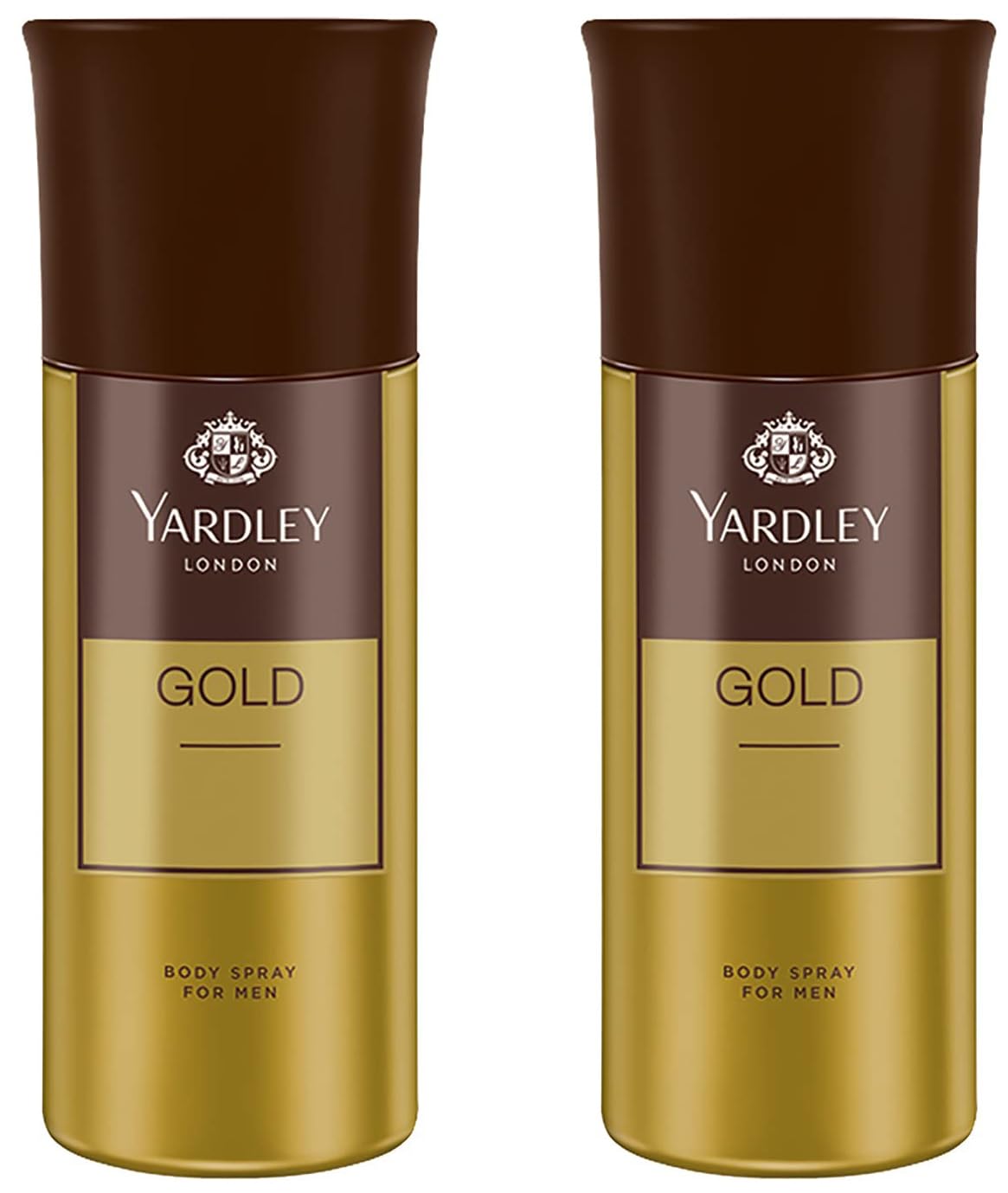 Yardley London Gold Deodorant Body Spray For Men, Fresh, 150ml (Pack of 2)-image-25